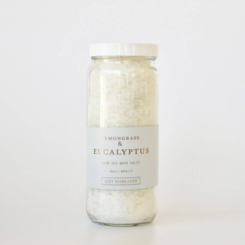 Lemongrass & Eucalyptus Dead Sea Bath Salt