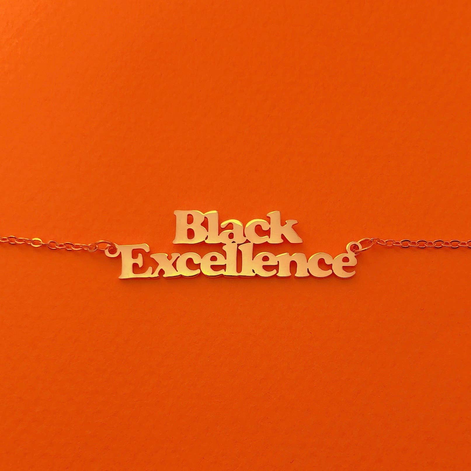 BLACK EXCELLENCE NECKLACE
