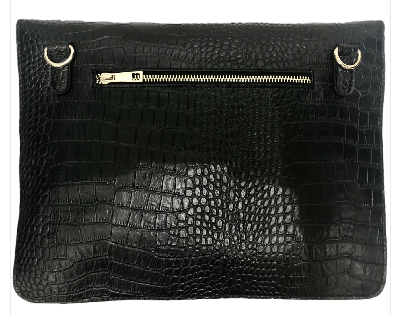 Amma Jo Wild Thing Embossed Leather Envelope Clutch